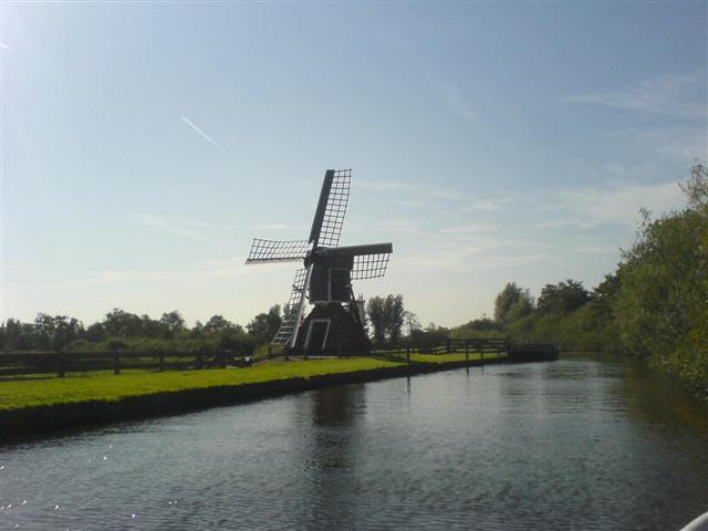 Some of the 
      windmills such as this one would be used as pumps