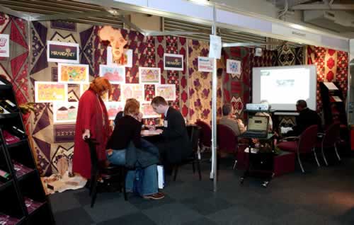 View of the MirandaNet Stand at BETT05