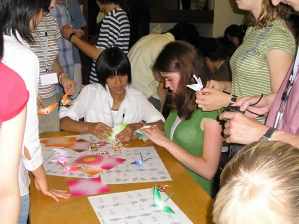 Making Origami Cranes