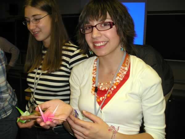 Making Origami Cranes