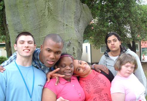 Students from Lambeth College